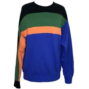 Kolor Inc. Colorful‎ Color Blocked Sweatshirt Size 3